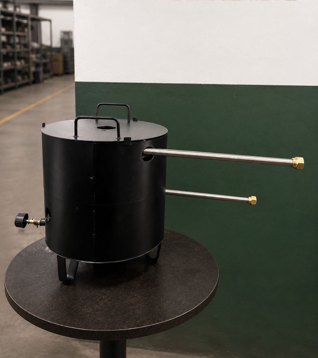 Chimenea dirigida para Spa Nordico